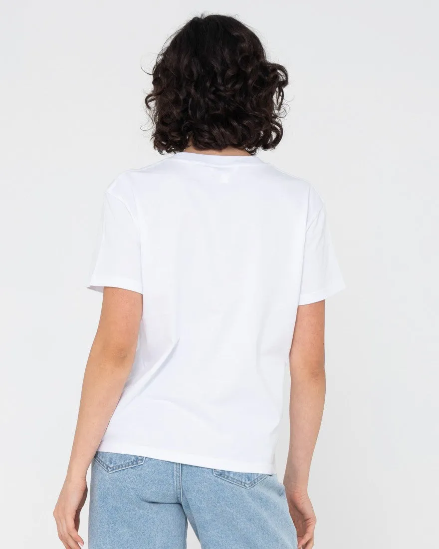 Sunset Palm Organic Cotton Relaxed Tee