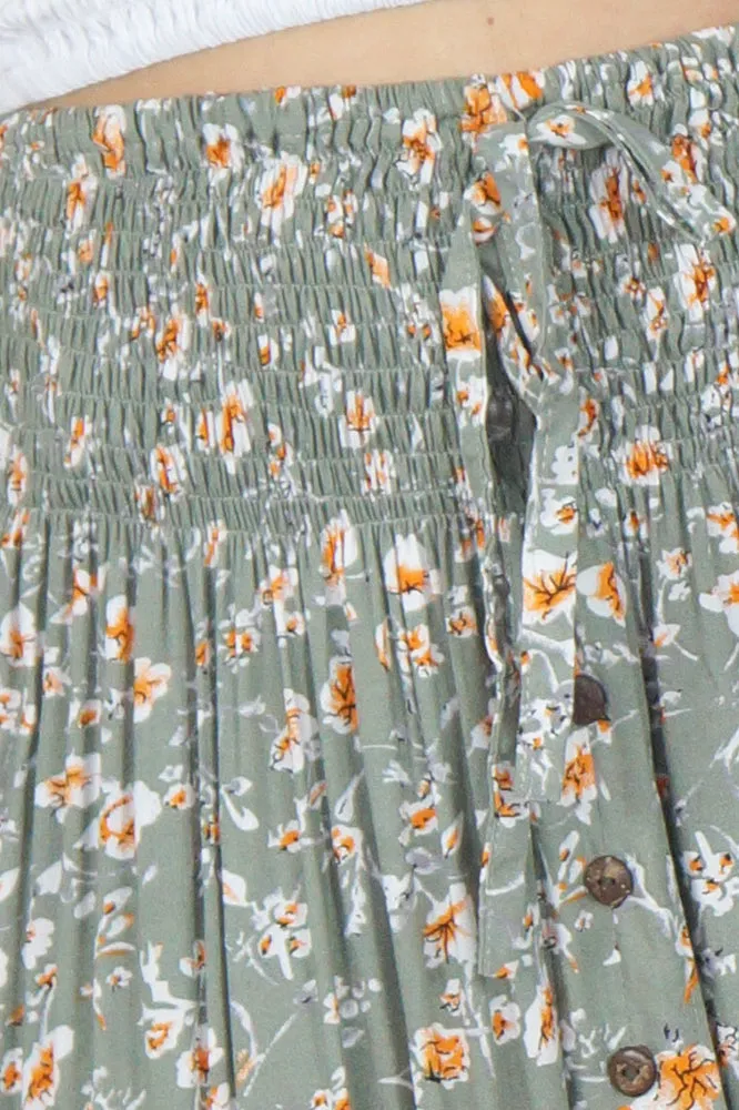 Tangelo Skirt "Springflower"