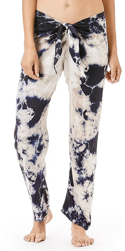 Tie Front Kimono Pant