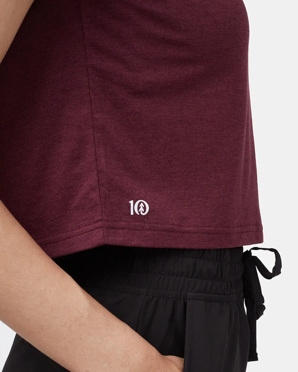 TreeBlend Cropped Relaxed T-Shirt