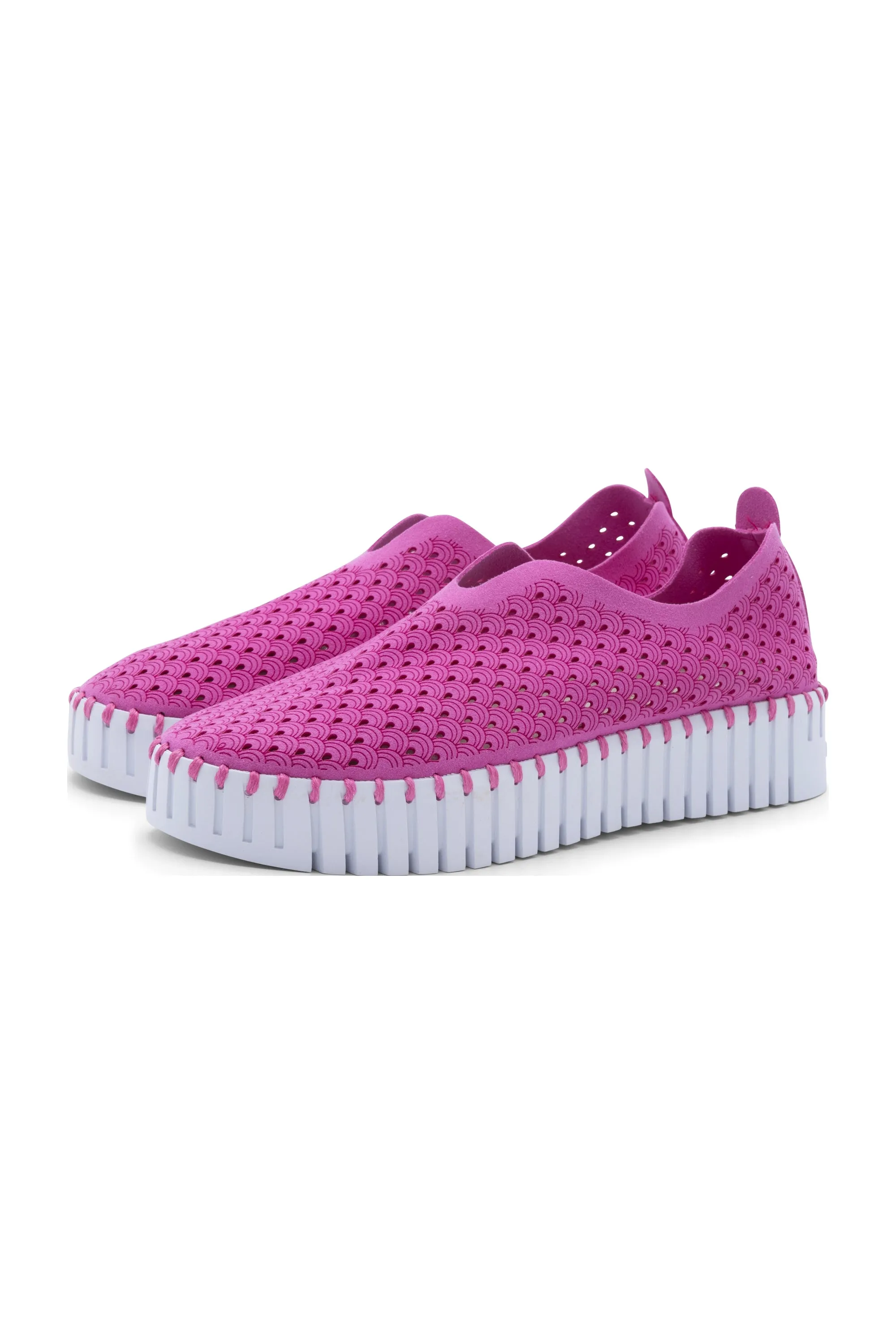 Tulip 3373 Slip on Platform In Rose Violet