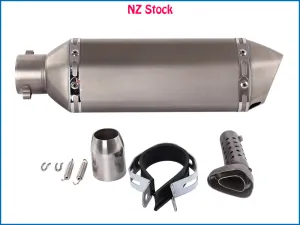 Universal Motorcycle Slip-On Exhaust Muffler