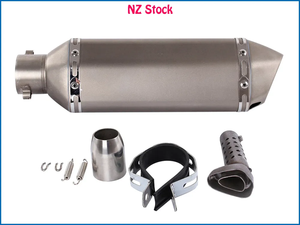 Universal Motorcycle Slip-On Exhaust Muffler