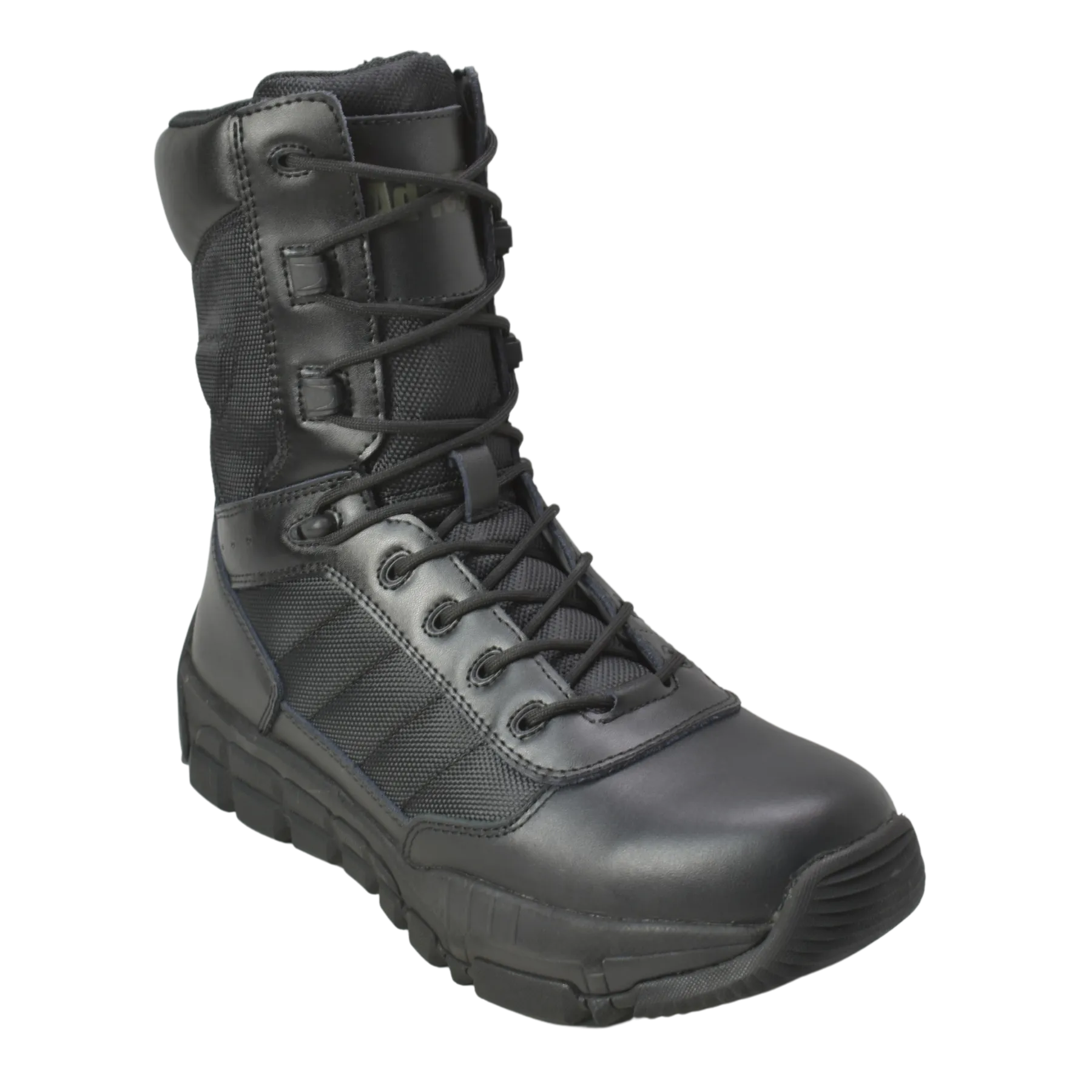 Urban PDU - Men's 9" Black Tactical Boot w/ Side Zipper - KT1004