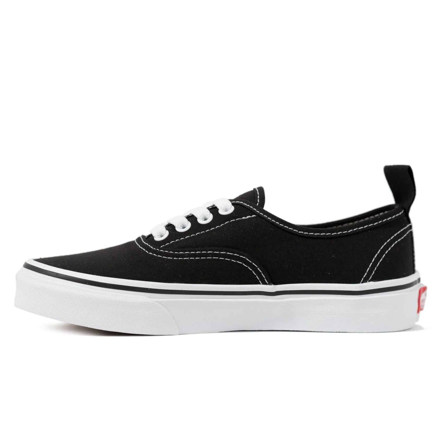 Vans Authentic Elastic - (Elastic Lace) Black/True White