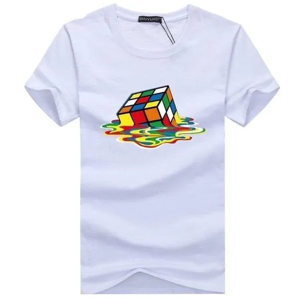 West Louis™ Stylish Rubik Cube T Shirt