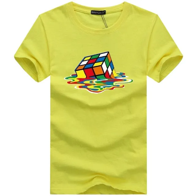 West Louis™ Stylish Rubik Cube T Shirt