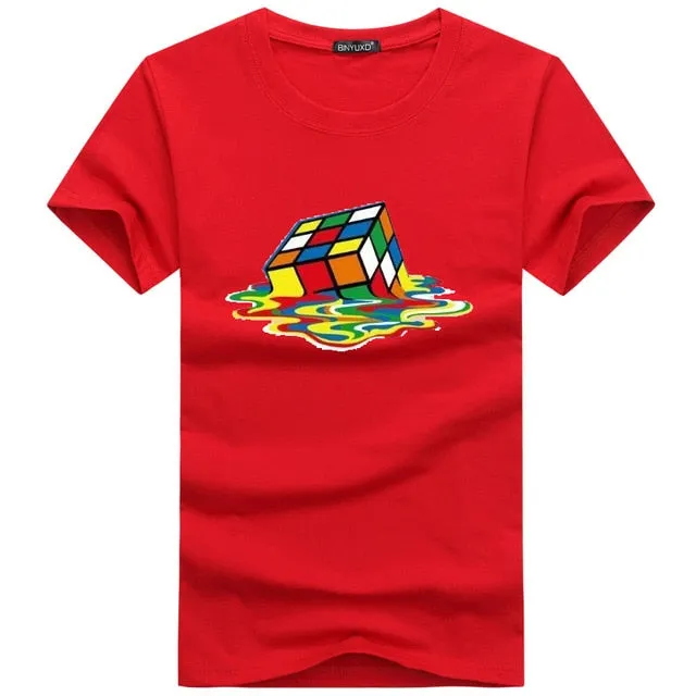 West Louis™ Stylish Rubik Cube T Shirt