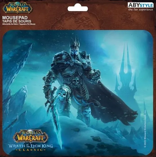 WORLD OF WARCRAFT FLEXIBLE MOUSEPAD LICH KING