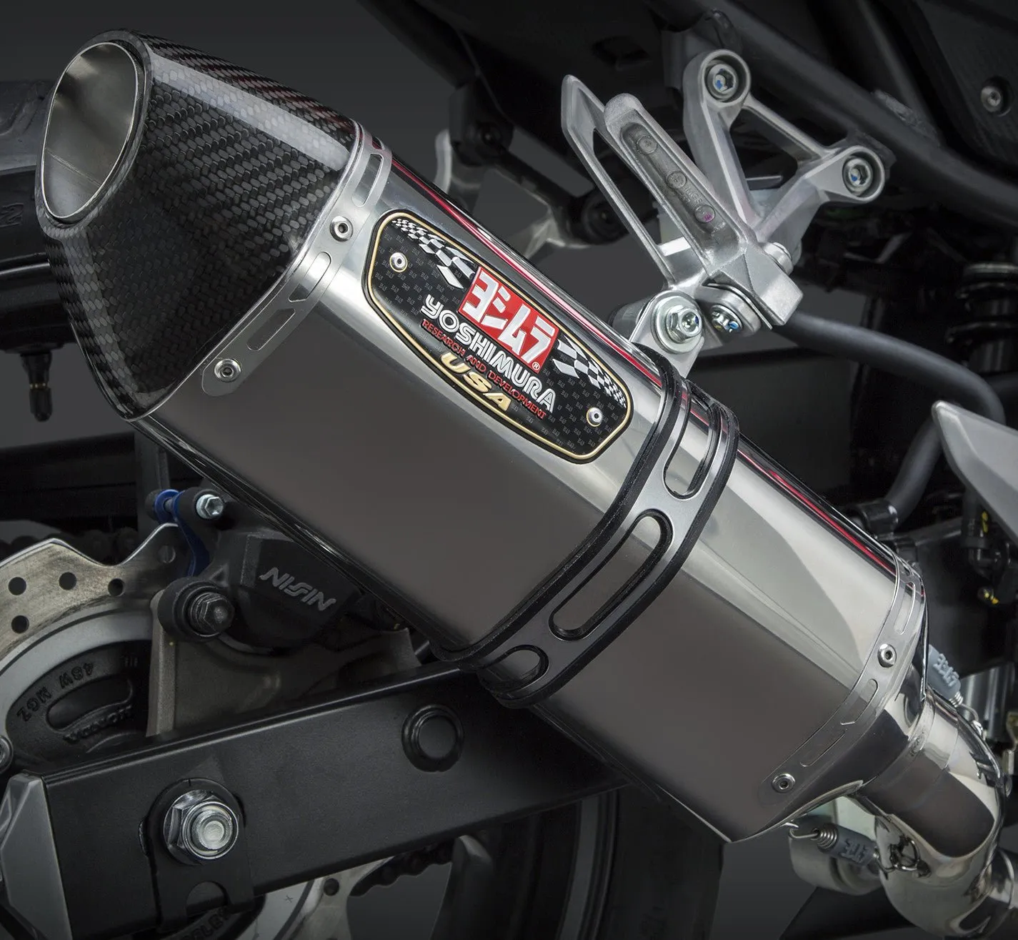 YOSHIMURA 1.79769313486232E 308 R-77 Slip-On Exhaust