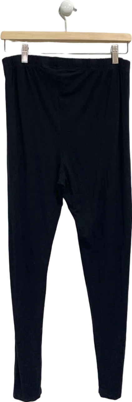 Yours Black Leggings UK 26