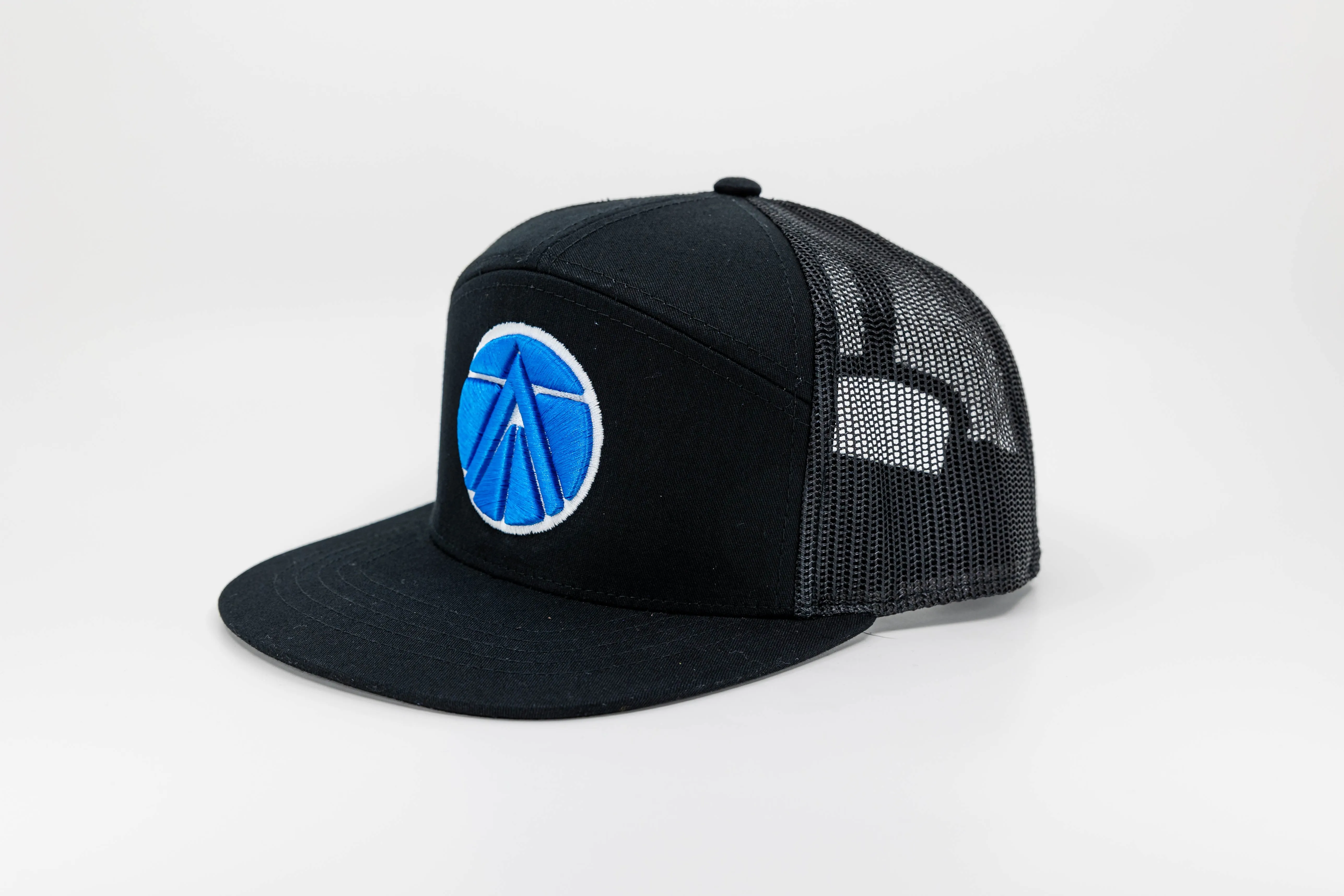 Youth Black/Blue Trucker