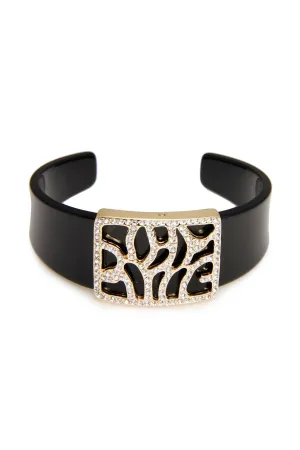 Zebra Cuff  Black