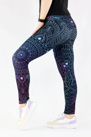 Zen Mandala - Casual Full Leggings